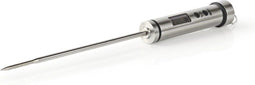 Nedis Vleesthermometer - LCD-Scherm - 0 - 200 °C - Zilver