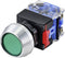 TRU COMPONENTS TC-9428100 LAS0-L-11Z/G Drukschakelaar 250 V 5 A 1x uit/aan Continu IP40 1 stuk(s)
