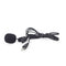 Gembird MIC-C-01 - Clip-On microfoon - 3.5mm jack - Zwart