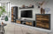 Furnilux Jam Living Combinatie - Tv meubel - Praktische indeling - Bruin - 35x159x330cm