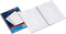 Djois Atlanta kasboek A6 - spiraal binding - 50 bld/100 blz - 2x1 kolom - 1 stuk