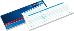 Djois Atlanta kwitantieboekje - 105 x 297 mm - NL tekst - 100 vel - FSC - voordeelpak 5 stuks