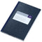 Djois Atlanta notitieboek - 165 x 105 mm - gelijmd - 64 bld/128 blz - blauw - voordeelpak 5 stuks