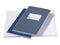 Djois Atlanta notitieboek - 165 x 105 mm - gelijmd - 64 bld/128 blz - blauw - voordeelpak 5 stuks