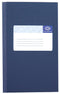 Djois Atlanta notitieboek - 165 x 105 mm - gelijmd - 64 bld/128 blz - blauw - voordeelpak 5 stuks