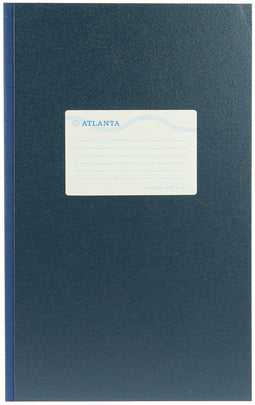 Djois Atlanta notitieboek - 330 x 205 mm - gelijmd - 96 bld/192 blz - blauw - 1 stuk