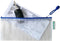 Djois opbergtas met ritssluiting 250x115mm - PVC - blauw - pak 8 stuks