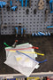 Djois opbergtas met ritssluiting A5 - 235x165mm - PVC - assorti - pak 8 stuks