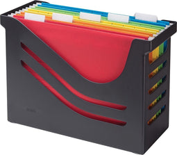 Djois Re - Solution office box - 5 x Euroflex hangmappen - zwart - 100% gerecycled