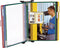 Djois Tarifold wandelement A4 incl. 10 insteektassen assorti + 5 ruiters 50 mm - pak 1 stuk