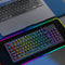 HXSJ V100 - Gaming Toetsenbord - RGB 87 toetsen - Zwart