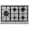 ETNA KG875RVSA - Gaskookplaat - 5 pits met wokbrander - RVS - 75 cm