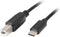 Cable USB C Lanberg CA-USBA-13CC-0018-BK 1.8 m