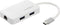 Edimax EU-4308 - USB 3.0 Hub en Ethernet Adapter - 3x USB 3.0 en Gigabit Ethernet - Wit