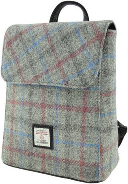 Rugzak Tummel Lichtgrijs - Mini - 26x21x12 - Harris Tweed - Glen Appin of Scotland