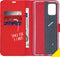 Accezz Hoesje Geschikt voor Samsung Galaxy A71 Hoesje Met Pasjeshouder - Accezz Wallet Softcase Bookcase - Rood