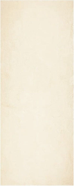 vidaXL - Vloerkleed - HUARTE - laagpolig - zacht - wasbaar - 80x200 - cm - crème