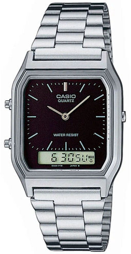 Casio AQ-230A-1DMQYES - Polshorloge - Dual timer 24 uurs weergave - Unisex