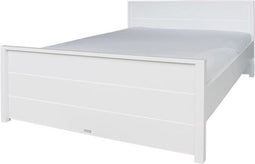 Bopita Bobby bed 140x200 met hoog hoofdeinde - Wit