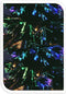 Kerstboom fiber led 45cm groen