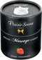 Plaisirs Secrets Massagekaars Aardbei - 80 ml