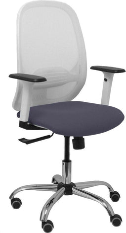 Bureaustoel P&C 354CRRP Wit Donker grijs