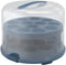 Rotho Rotho Fresh Taartdoos XL + Cupcake-Houders 35.5x34.5x26 cm Horizon Blauw/Transparant