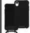 iMoshion Hoesje Geschikt voor iPhone Xr Hoesje Met Koord - iMoshion Color Backcover met afneembaar koord - Zwart