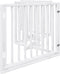 vidaXL - Hondenhek - inklapbaar - met - deur - 4 - panelen - 320 - cm - populierhout - wit