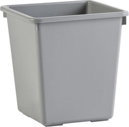 V-part - Papierbak - Vierkant tapse 27 l - Grijs (4 stuks)