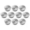Magnetoplan Magneet Discofix forte (Ø x h) 25 mm x 9 mm Rond Zilver 10 stuk(s) 16630