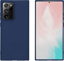 iMoshion Hoesje Geschikt voor Samsung Galaxy Note 20 Ultra Hoesje Siliconen - iMoshion Color Backcover - Donkerblauw