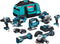 Makita DLX7019TX1 - Combiset - 7 machines in eentas - 18 V (1 set)