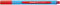 Schneider balpen - Slider Edge - penpunt XB 1,4mm - rood - S-152202
