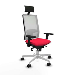 Bureaustoel Piqueras y Crespo 3D026N1 Rood