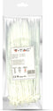 V-TAC Nylon Kabelbinder - 2,5x200mm - Wit - 100 stuks/verpakking