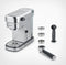 Severin KA 5994 - Professionele barista startset - Koffietamper en melkschuimcontainer 450 ml - 1350W