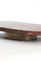 Light&living Schaal op voet 36x17x4,5 cm BELO rood agaat+antiek brons