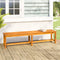 vidaXL - Tuinbank - 180x35x45 - cm - massief - acaciahout