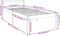 vidaXL - Seniorenbed - massief - grenenhout - wit - 75x190 - cm - Small - Single
