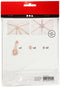 Creative mini kit Kerststerren Macramé - hoogte 10 cm