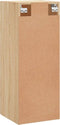vidaXL - Hangkast - 34,5x34x90 - cm - sonoma - eikenkleurig