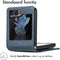 iMoshion Hoesje Geschikt voor Samsung Galaxy Z Flip 5 Hoesje Met Pasjeshouder - iMoshion Luxe Bookcase flip versie - Donkerblauw