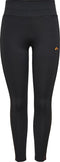 Only Play ONPJAMA HW MESH TRAIN TIGHTS - Dames Sportlegging met Strepen - Zwart