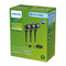 Philips GardenLink Caper - Sokkellamp 24V - Set van 3 - Zwart