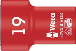 Wera 8790 B VDE 05004963001 Dop (zeskant) Dopsleutelinzetstuk 19 mm 3/8 (10 mm)