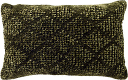 Dutch Decor ELIO - Kussenhoes 40x60 cm - Mayfly - groen - met rits - zonder binnenkussen
