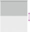 vidaXL - Rolgordijn - verduisterend - 130x175 - cm - stofbreedte - 126,6 - cm