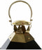 Lykta DKD Home Decor Zwart Kristal Ijzer Gouden (22 x 20 x 46 cm)