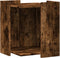 vidaXL - Kattenbakkast - 42x42x51 - cm - bewerkt - hout - gerookt - eikenkleurig
